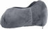 Wolf Essentials 4-Piece Set Memory Foam Neck Pillow Travel Ergonomic Neck Support Pillow with Eye Mask, Earplugs & Mesh