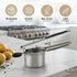 15oz Bellemain Large Potato Ricer Heavy Duty Stainless Steel Potato Masher for Smooth Mashed Potatoes, Baby Food