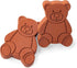 Fox Run Terracotta Brown Sugar Keeper and Saver, Bear, Set of 2