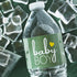 20 Count DISTINCTIVS Green Its a Boy Baby Shower Water Bottle Labels, Baby Shower Waterproof Stickers for Water Bottle