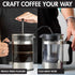 Primula 2-in-1 Coffee Maker, French Press & Cold Brew, 6 Cup Size, Durable Glass Carafe, Comfort Grip Handle