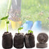 Woohome 150 PCS Peat Pellets Seeding Soil Set, Compressed Peat Block with Plant Labels for Indoor Outdoor Gardening