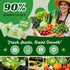 45 Pack 17,000+ Vegetable Seeds Variety - Non-GMO Heirloom for Planting Indoor & Outdoor Garden - Seed Vault Kit