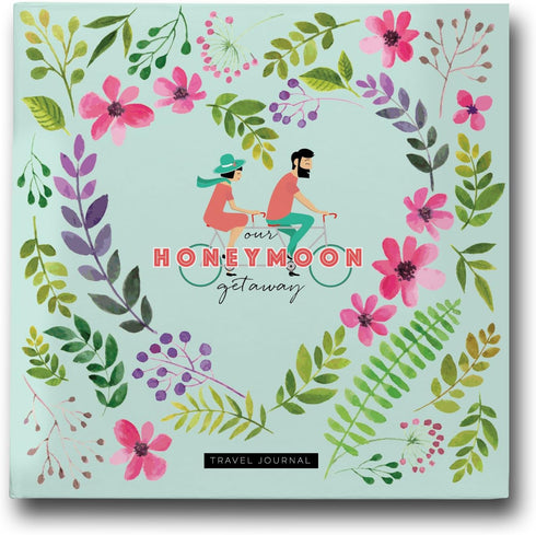Honeymoon Travel Journal, Record-Book Trip Together, Save All Experiences in This Memory Album, Just Married Gift