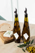 FYGO Set 500ml Set 2 Diamond Lux Olive Oil Bottle Dispenser - Olive Oil Container- Oil and Vinegar Dispenser