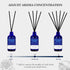 Reed Oil Diffuser Set - Floral Notes, Vanilla, Cinnamon & Amber, 110ml/3.7oz, Includes 6 Rattan Diffuser Sticks