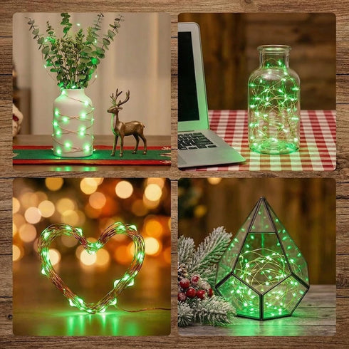 CANDPOT 3Pcak 16.5FT 50 USB Fairy Lights, USB Powered String Lights LEDs, Fairy String Lights for Bedroom, Wedding