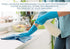 DAN RIVER 100% Cotton Washcloths, 24 Pack, Quick Dry Essential Towels for Bathroom, 12X12 in, Blue