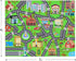 4x5 Kids Room Rug - Soft & Non-Slip Ft Town Car Rugs City Map Play Mat, Childrens Road Carpet Washable Playmat