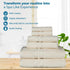 Superior Ultra-Soft 2-Piece Cotton Bath Sheet Set - Oversized Body Towels for Bathroom Decor, Shower, Spa, Gym, Guest