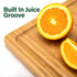 WILLKOMMEN Set 3, Set, Set Bamboo Cutting Board of Cutting Boards For Kitchen with Juice Groove, Bamboo Chopping Board
