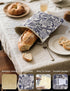bomis 2 Pack Reusable Bread Bags for Homemade Bread, XL Cotton Beeswax Bag for Sourdough, Beeswax Bags, Sourdough