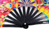 Amajiji Large Folding Hand Rave Fan, Popping Fan for Line Dancing, Party, Decoration, Festival (Dream Flower)
