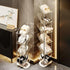3 YYW Narrow Shoe Rack Vertical Shoes Rack for Entryway Corner Shoe Storage Organizer for Small Spaces Transparently