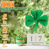 St. Patrick's Day Shamrock Tissue Hanging Decor, Set of 3 Seasonal Party Decor