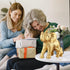 Ylncicn Elephant Statue - Elephant Decor - Mom Gifts - Elephant Gifts for Women - Home Decor Office Bookshelf TV Stand