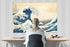 The Great Wave off Kanagawa by Katsushika Hokusai Poster Print, 24in Tall X 36in Wide