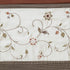 Madison Park Serene Embroidered Light Filtering Curtain Rod Pocket/Back Tab Single Panel Drape, 50x84, Spice