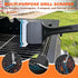 Grill Brush for Outdoor Grill, Steam Grill Cleaner Bristle Free with Scraper, Replaceable Cleaning Head