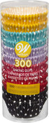 Wilton Standard Cupcake Liner Baking Cups, 300 Count, Polka Dots