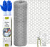 24 Rifny Chicken Wire Fencing, 16.5 Inch x 80 Feet Chicken Wire Mesh Roll