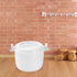 UPKOCH rice cooker plastic microwave cookware small non-stick pot microwave veggie steamer rice maker microwave rice cookware pasta cooker micro veggie steamer egg steamer travel large by UPKOCH