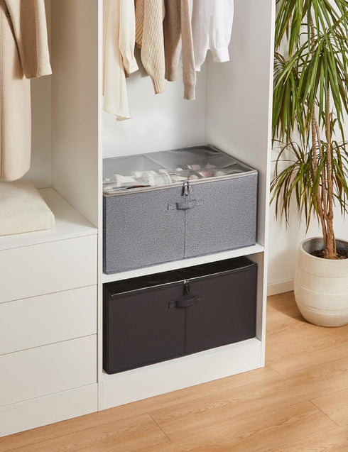 Berdeng Closet, 20 Shoe Storage Organizer for Shoe Box Organizer, Space Saving Foldable Shoe Rack, Shoe Storage Cabinet