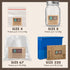 Boveda 62% Two-Way Humidity Control Packs for Storing 1 lb – Size 67 – 4 Pack