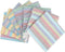 Kitchen Dish Cloths 100% Cotton Tea Towels, Soft and Absorbent, Machine Washable Set of 8 Multi Colors