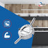 Ravioli, Pierogi, Dumpling Maker, 18/8 Stainless Steel Pasta Press for Molding Fresh Stuffed Dough