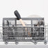 Silicone Series Small Spatula with Natural Handle and Black Head