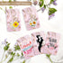 ZYNERY 100 PCS Keychain Display Cards with Self-Sealing Bags, 3 x 4.7 Inch Keychain Holder for Jewelry Display