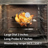 AikTryee Candy Thermometer Cooking Thermometer with Instant Read Dial Meat Thermometer for Cooking Candy Deep Fry Oven