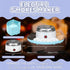 Electric Smores Maker Indoor Kit, Marshmallow Roaster with 4 Compartment Trays & Forks for Holidays and Parties