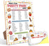 Mysrin Party Food Party Decor, What is Your Party Food Name Game,30 Stickers,