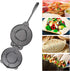 Tortilla Maker, Multifunctional Easy to Clean Non-Stick Heavy-Duty Cast Iron Kitchen Accessory, Gray for Home and