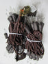 Dobar 100 Count (22.5 Holiday Pride Clear Christmas Lights with Brown Wire - - Warm White Christmas Tree Lights
