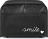 kwmobile Cover for 2 Slice Toaster - Smile Heart White/Black