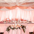 Tatuo 3 Pieces Foil Party Rectangular Table Covers, 54 x 108 Inch Shiny Plastic Waterproof Tablecloth for Wedding