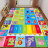 DINSUMRUG Kids Rug for Playroom, ABC Carpet Educational Play Mat for Kids, Preschool