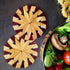 Natural Wood Trivets Set of 2 for Hot Dishes - 7-inch Wooden Kitchen Hot Pads Made in Ukraine
