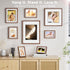WILTYAPF 8x10 6x8 Premium Natural Walnut Wood Picture Frame, Handcrafted with Solid Wood Back & HD Tempered Glass, Rich
