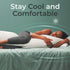 Cozy 20x54 Snuggle-Pedic Body Pillow for Adults, Comfort Down Alternative Pregnancy Pillows - Soft, Supportive