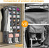 Closet, Closet Closet 4 Pockets,25 Hanging Shoe Organizer for Hanging Shoe Storage Rack Holder Shelves,Collapsible Shoe