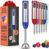 Powerful Immersion Blender - Electric Hand Blender 500 Watt with Turbo Mode, Detachable Base for Soup, Smoothie, Puree