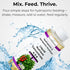 (8 oz) Liquid Plant Food Hydroponics Nutrients for Indoor House Plants, Tomato, Strawberry, Lucky Bamboo, Lettuce