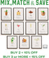 Old Fashioned Cocktail Wall Art - MIX & MATCH Bar Cart Decor - Illustrated Alcohol Posters with Cocktail Recipes - Bar Wall Art Cocktail Posters - Gifts for Men - 8x10 UNFRAMED