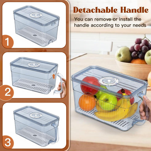 2 Counter, Gifhomfix PCS Bread Box for Homemade Bread Airtight Bread Boxes for Kitchen Time Recording Bread Storage