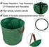CMOOD 72 Gloves(3-Pack) Gallons Garden Bag Collapsible Reuseable Heavy Duty Garden Waste Bags for Lawn Yard Leaf Trash