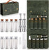 TOBWOLF Portable Spice Bag for Travel, Camping Spice Kit with 8 Jars,